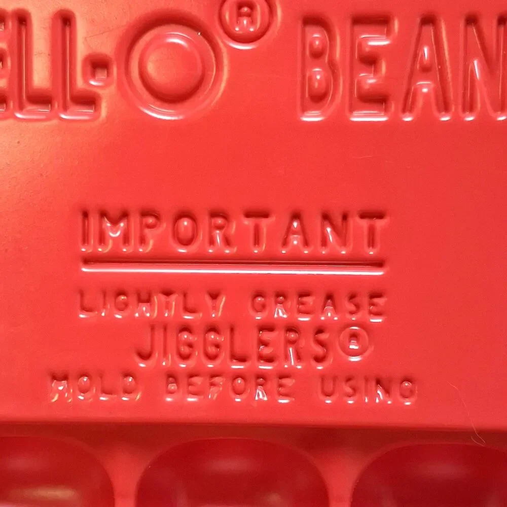 2 Vintage Jell-O Jellybean Jello Molds Easter Jiggler Shooter Jello Shots Party